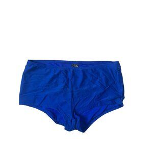 Catalina one piece blue swim bottoms plus size 2X (18W-20W) swim wear